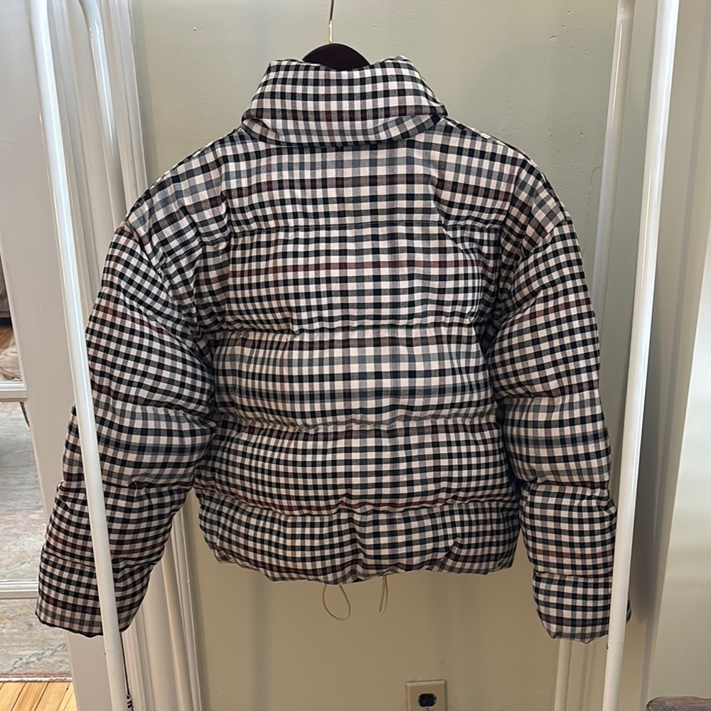 Plaid Puffer Jacket - Picture 3 of 3